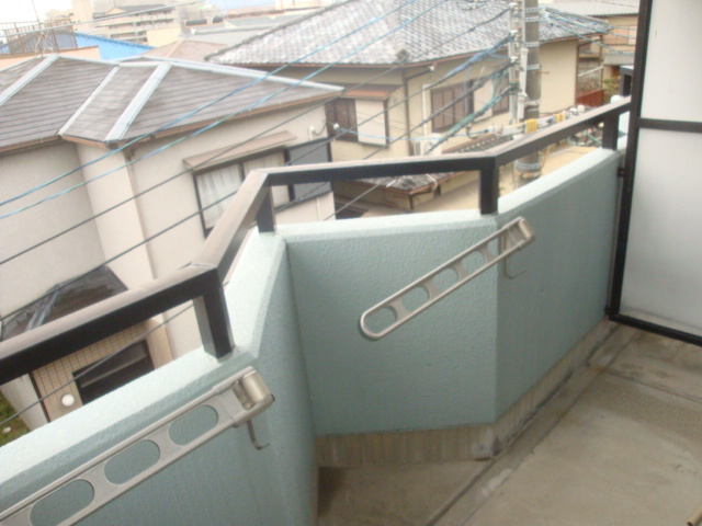 パレスオリーブのバルコニー