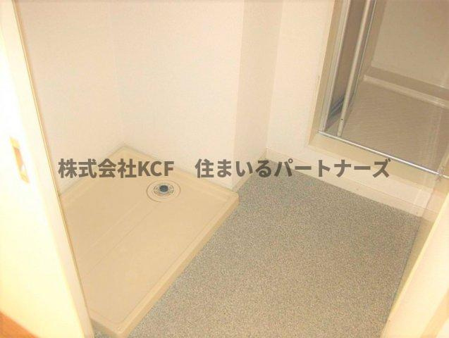 シティコーポ青峰の洗面所|広い洗面スペース