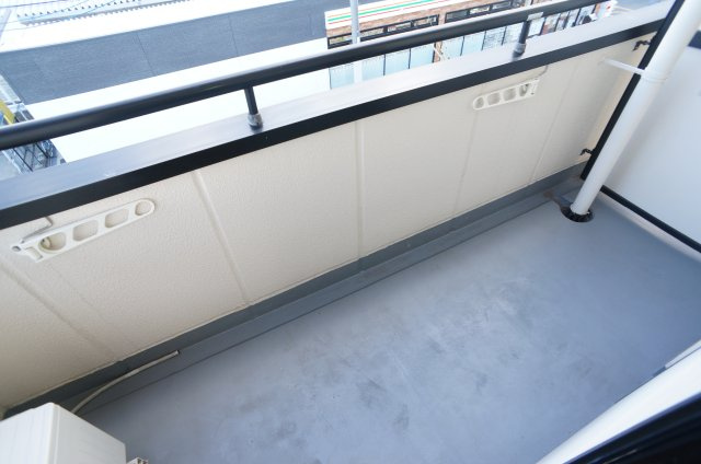 ユニハイムのバルコニー