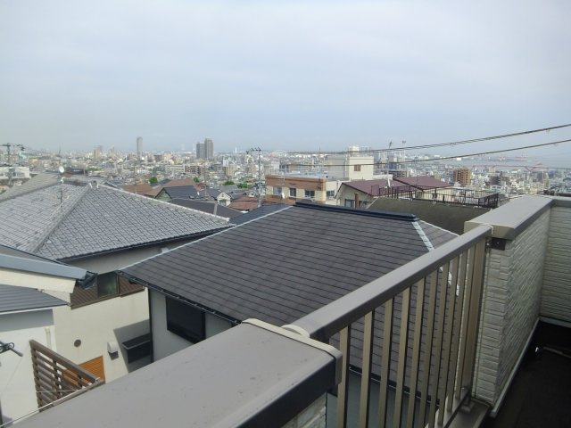 カーサアンリコのバルコニー