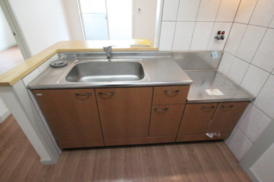 【キッチン】 | パティオ　リッチモンドＷ | コンパクトなキッチンで掃除もラクラク