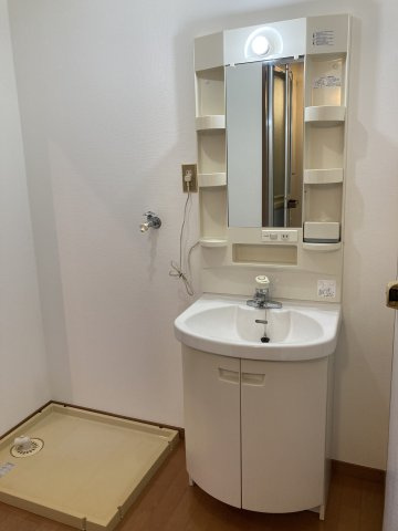 プレジールウインの洗面所