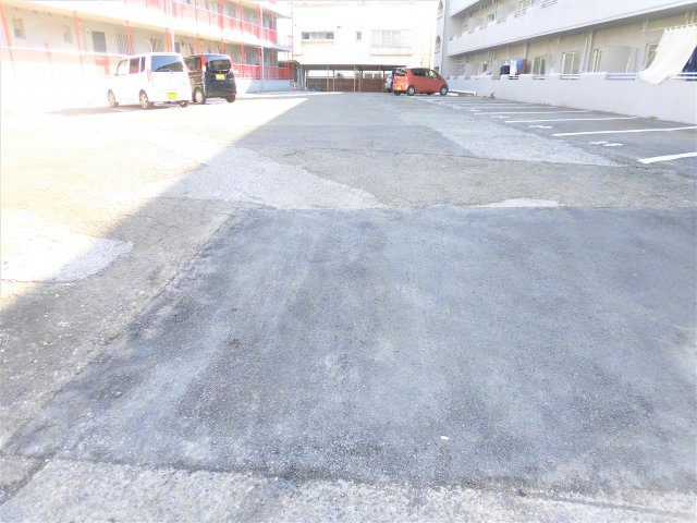 木村コーポAの駐車場