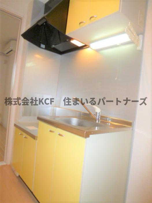 クレフラスト試験場前駅南のキッチン|お料理しやすいキッチンです