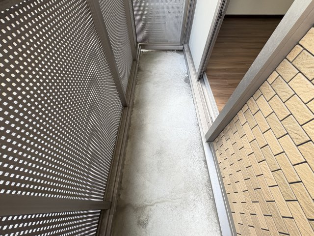 メゾンシーマのバルコニー