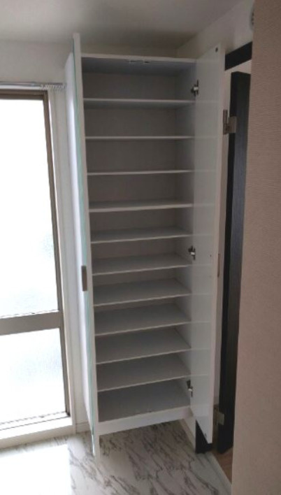 ヴィラジャスミンの玄関|シンプルで使いやすい玄関です