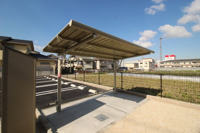 【その他共用部分】 | クレイノマルイチ曙川　仲介手数料無料 | ★屋根付き駐輪場★