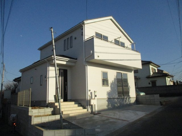 千葉県花見川区長作町　新築戸建　３ＬＤＫ＋畳コーナーの外観|花見川区長作町　新築戸建　フラット３５Ｓ適応住宅