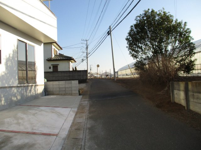 千葉県花見川区長作町　新築戸建　３ＬＤＫ＋畳コーナーの前面道路含む現地写真|前面道路含む現地写真です