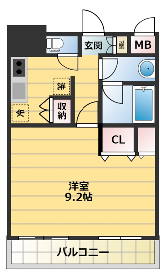 【間取り】 | フローラル東葛西10