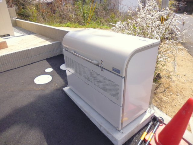 ドリーム阿津のその他共用部分|敷地内ゴミステーション