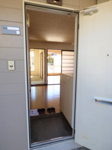 【玄関】 | コーポ朝日・玉穂B