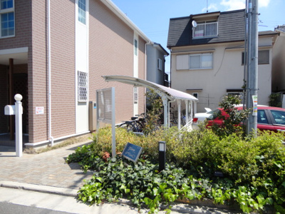 【その他共用部分】 | フローラ山本Ⅱ | ☆屋根付き駐輪場☆