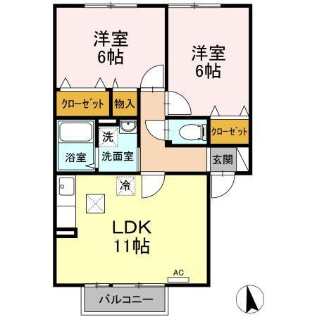 レオーノの間取り