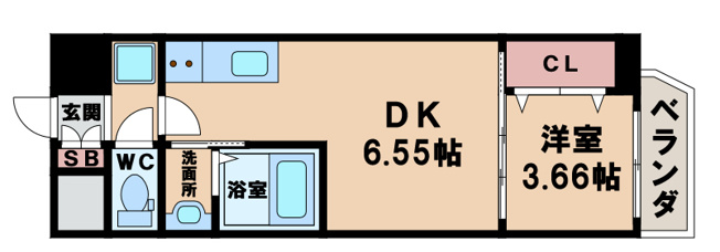 【間取り】 | クローバー・レジデンス文の里