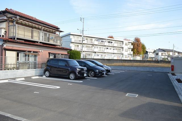 ハイムヴァルトの駐車場