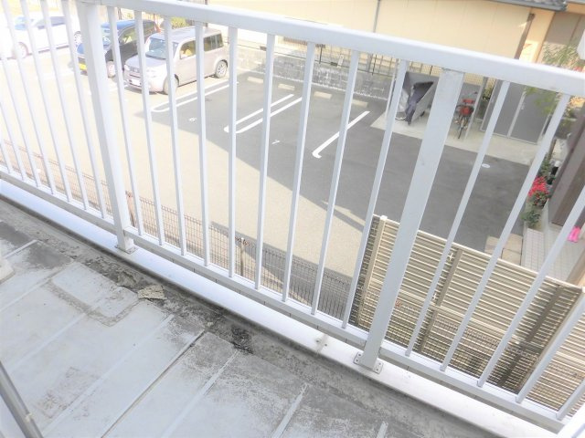 一光林町コーポ第一のバルコニー