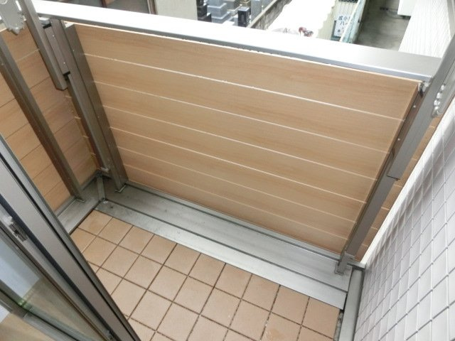 ボナール新北野のバルコニー