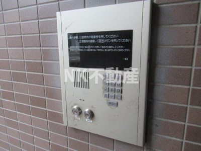 【セキュリティ】 | ルミエール山中（布施賃貸） | オートロック付きです