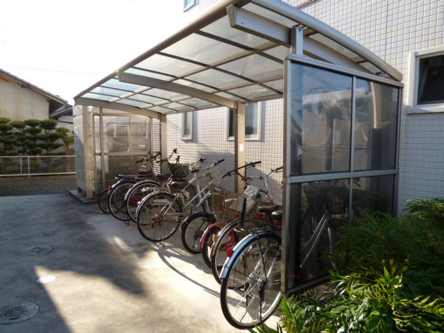 グリーンノートAのその他共用部分|自転車置き場