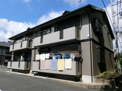 【外観】 | ウェルカム塚田A | ウェルカム塚田A　軽量鉄骨造２階建