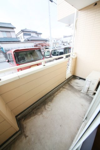ロッキー中直のバルコニー
