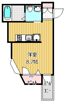 【間取り】 | ＧｒａｎＢｌｅｕＦｕｎａｂａｓｈｉ | 間取り