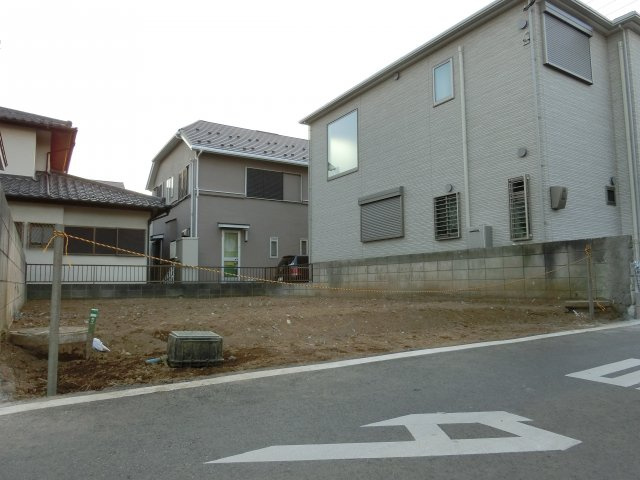 習志野市鷺沼２丁目　土地　京成本線「京成津田沼」駅　徒歩約１４分の前面道路含む現地写真|前面道路含む現地写真です　北東側公道