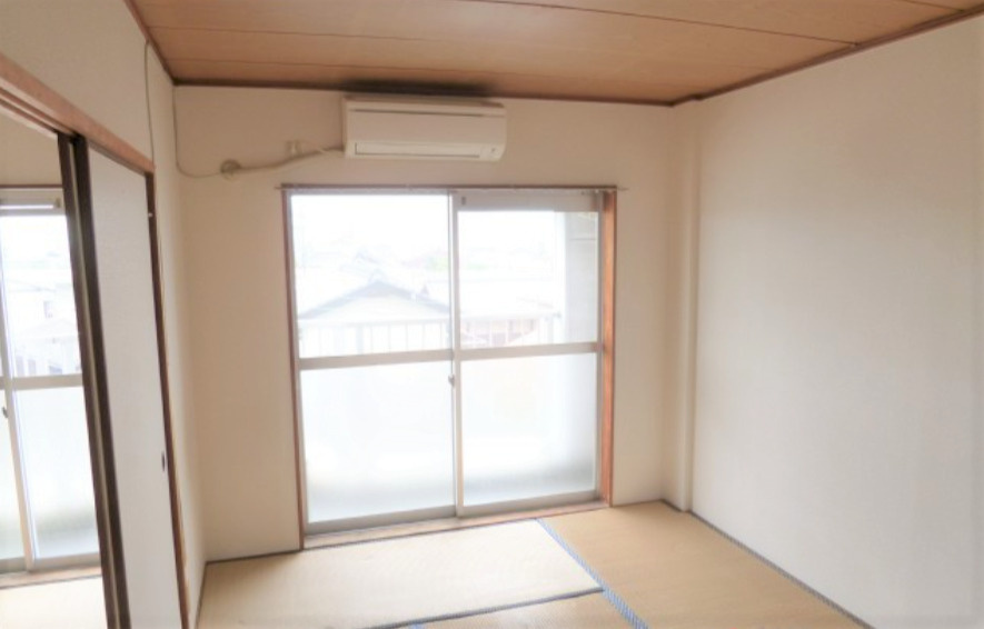 小森野ハイツの寝室|和室があると落ち着いた雰囲気になりますね