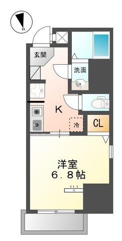 ラフィネ柏の間取り