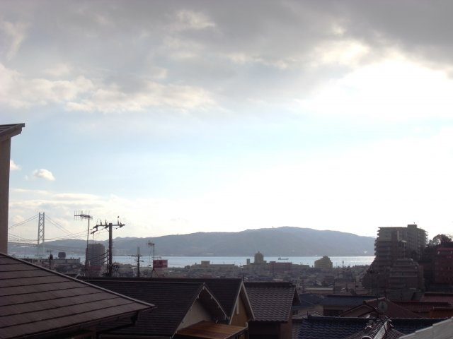 明石市東朝霧丘の展望