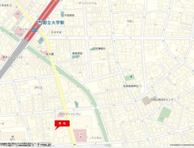 【地図】 | バーミープレイス都立大学