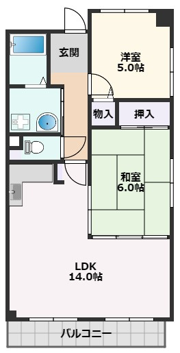 【間取り】 | パルティール南が丘