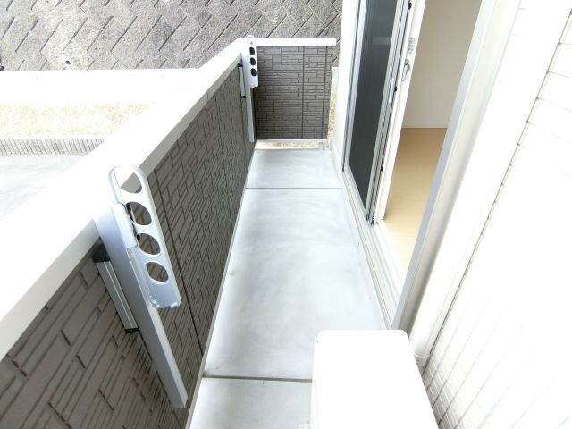 ヴィラージュのバルコニー