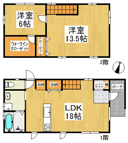 SOUDAKOUMUTEN HOUSEの間取り