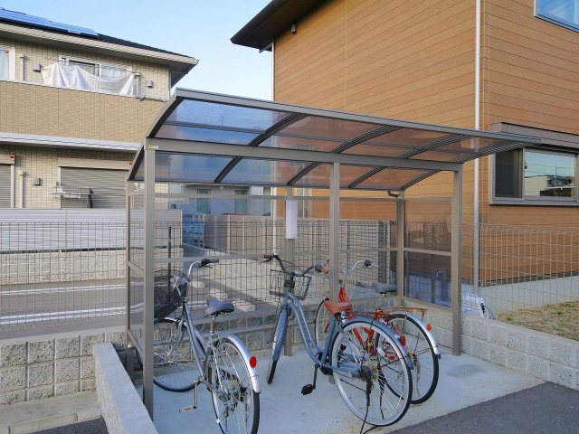 アリジェンスのその他共用部分|ゆったりとした駐輪スペース。