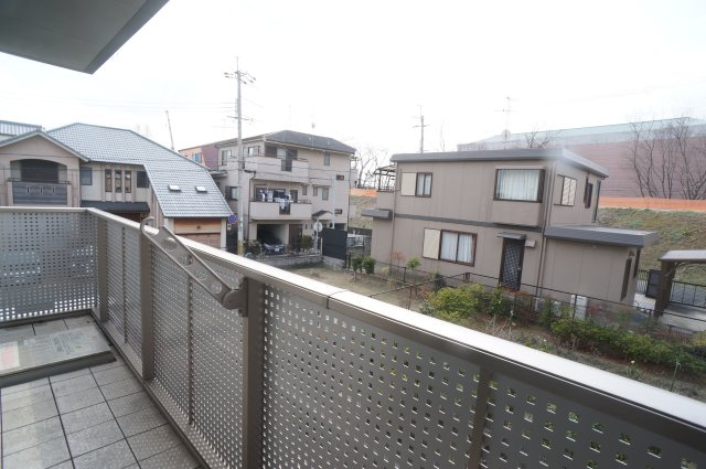 シャーメゾングレースのバルコニー