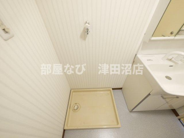 メゾンド津田沼の設備|嬉しい便利な室内洗濯機置場