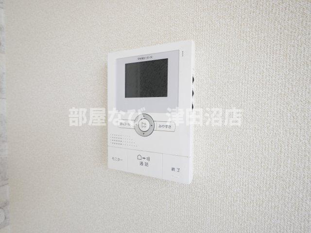 メゾンド津田沼のセキュリティ|インターホンで来客も確認が出来ます！