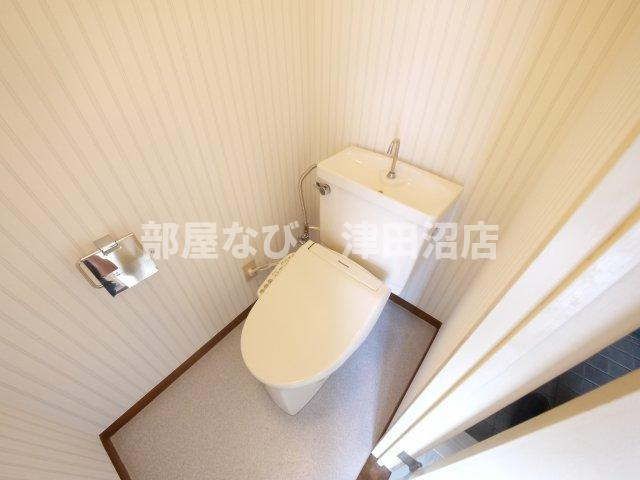 メゾンド津田沼のトイレ|キレイで気持ちがいいトイレです