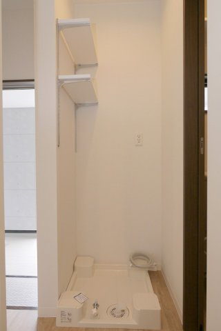 コーポさつきの洗面所|コーポさつき103号室　室内洗濯機置場