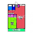 【間取り】 | 山田コーポの間取り