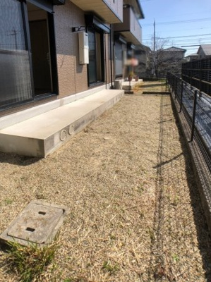 【庭】 | カサベルテＣ棟 | お庭です