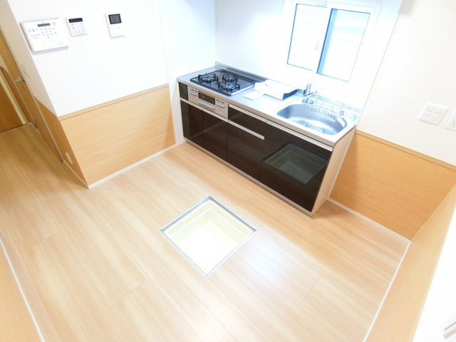 メゾンキンメイのキッチン