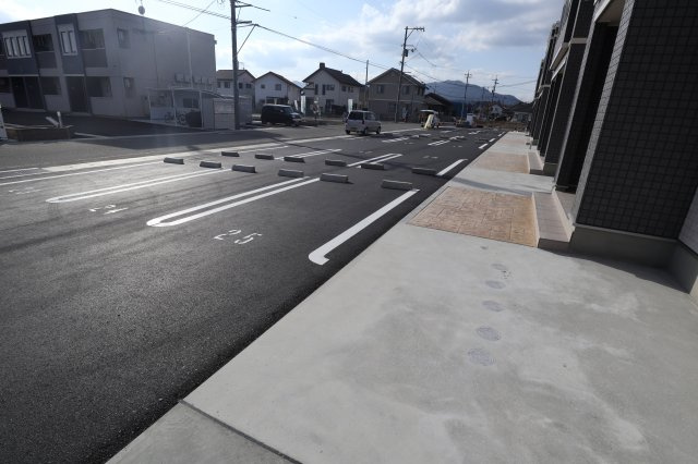 サンクレールの駐車場