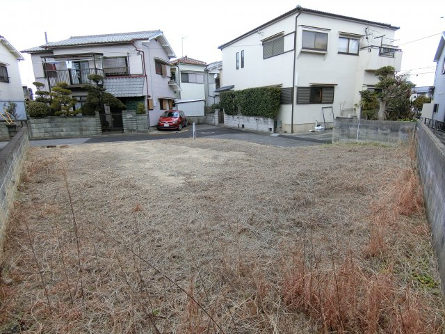 東二見土地の外観|敷地南側から撮影