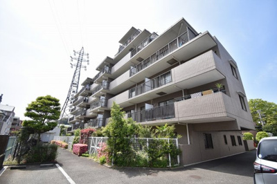 【外観】 | モアクレスト新横浜 | 南西向きの角部屋物件！陽当り・風通しの良いお部屋です。
