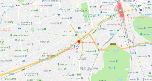 【地図】 | エスポワール初台