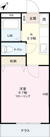 【間取り】 | エスポワール初台