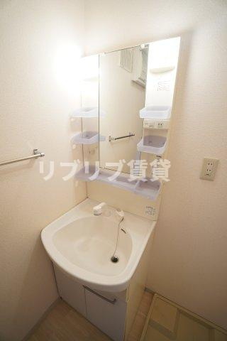 セジュール山の根の洗面所